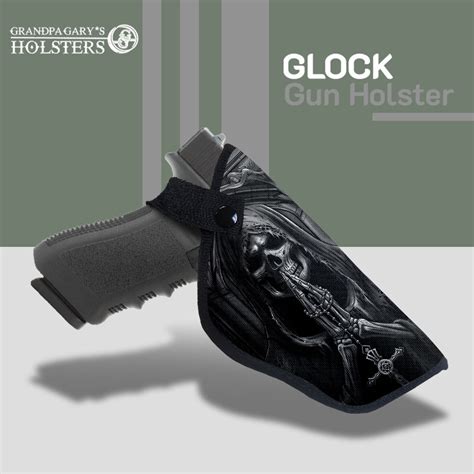 Glock 22 .40 S&W Caliber 4.49" Barrel Hip Holster Graphic GG Gun ...