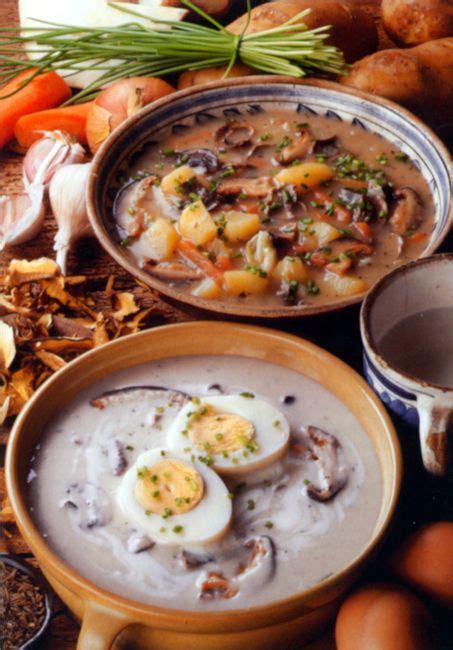 A Czech meal often starts with soup (polévka). In fact many Czechs eat ...