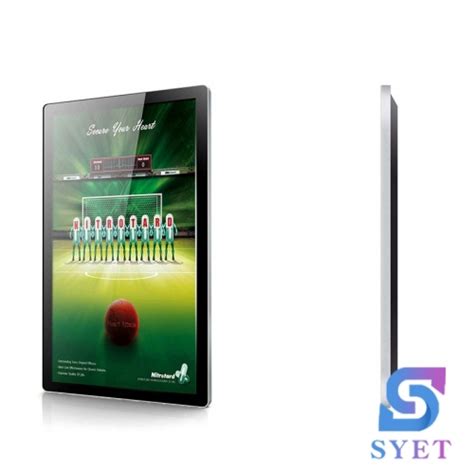 27 Inch Wall Mount Vertical Android Advertising Players Display Network ...