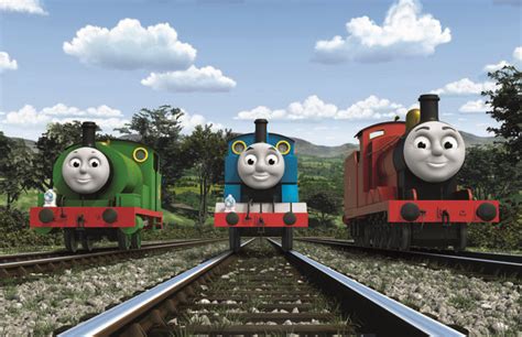 Image - Thomas,PercyandJamesCGIpromo.jpg | Thomas the Tank Engine Wikia ...