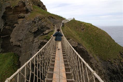 Free crossing a swaying bridge Stock Photo - FreeImages.com