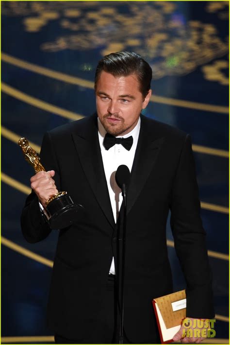 Watch Leonardo DiCaprio's Oscars 2016 Acceptance Speech!: Photo 3592646 | Leonardo DiCaprio ...