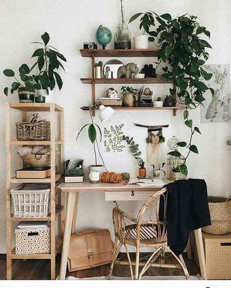 Beautiful minimalist modern office space with lots of plants. I want ...