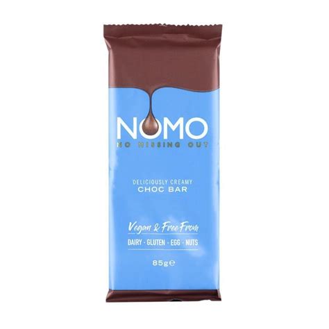 NOMO - Vegan Creamy Chocolate Bar (85g) - TheVeganKind Supermarket