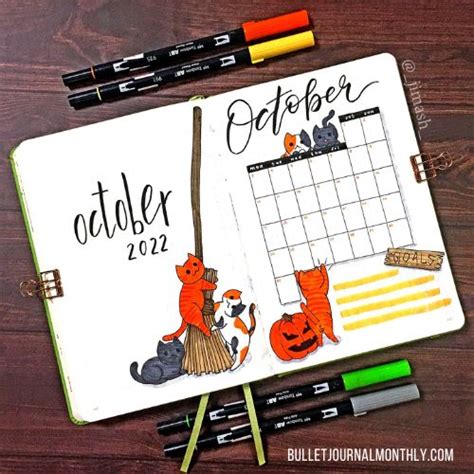 October theme ideas for your bullet journal - Bullet Journal Monthly