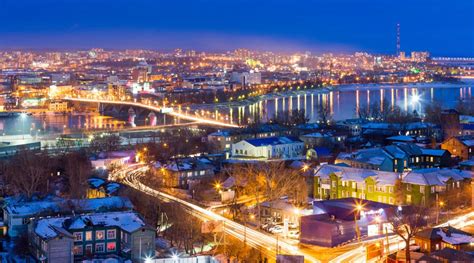 Irkutsk - tourist sights on the map