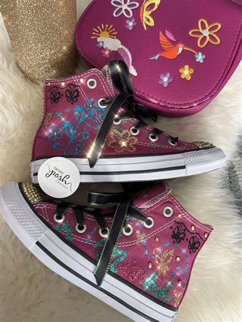 Encanto Mirabel Inspired Shoes Personalized Converse and | Etsy Toddler ...