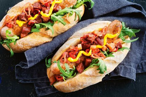 Download Food Hot Dog HD Wallpaper