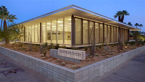 Inside the New Palm Springs Art Museum Architecture and Design Center