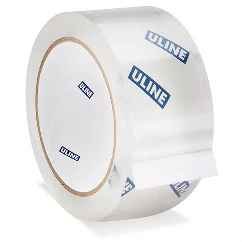 Uline Carton Sealing Tape - 2.6 Mil, 2" x 55 yds, Clear S-14564 - Uline