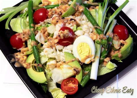 Crab Louie Salad, the healthy San Francisco Treat