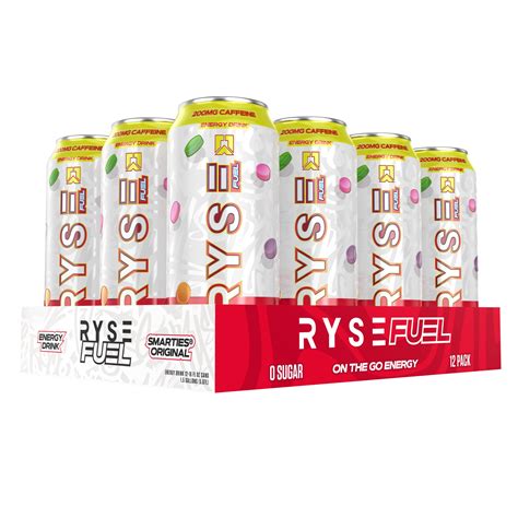 Buy RYSE Fuel Energy Drink - On The Go Energy - Zero Sugar - RYSE Up Supplements - 200mg ...