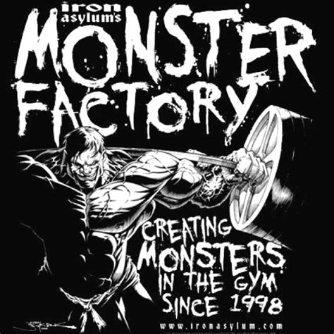 Monster Factory by iron asylum | Binaraga, Binaragawan, Desain