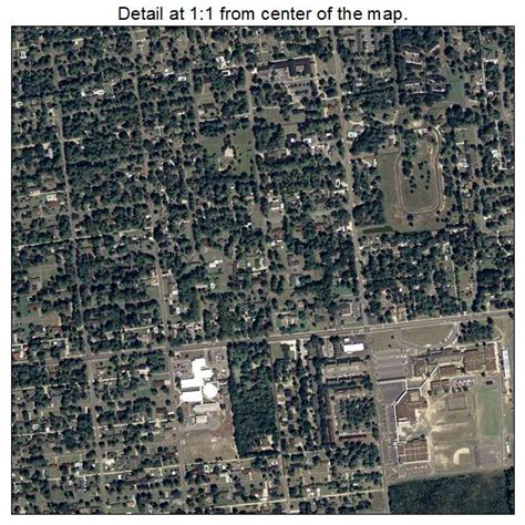 Aerial Photography Map of Cordele, GA Georgia