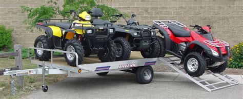 ATV Trailers (2 & 3 Place) - Johnson Manufacturing | Atv trailers, Atv ...