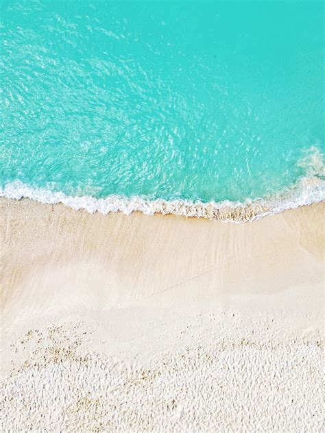 Beach, sea, coast, aerial view, HD phone wallpaper | Peakpx