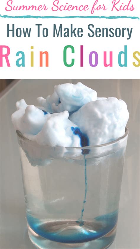 Make a rain cloud in a jar! Learn about how rain is made with this ...