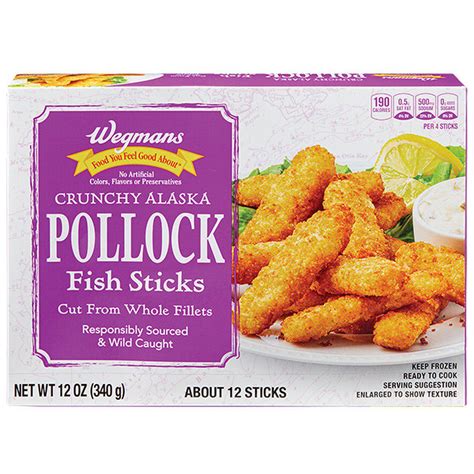 Review - Wegmans Crunchy Alaska Pollock Fish Sticks