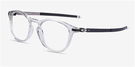 Oakley Pitchman R - Round Clear Frame Glasses For Men | EyeBuyDirect