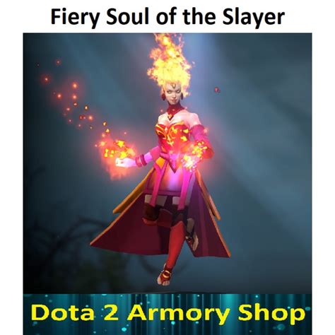 Dota2 Lina🔥Arcana🔥Fiery Soul of the Slayer | Shopee Malaysia