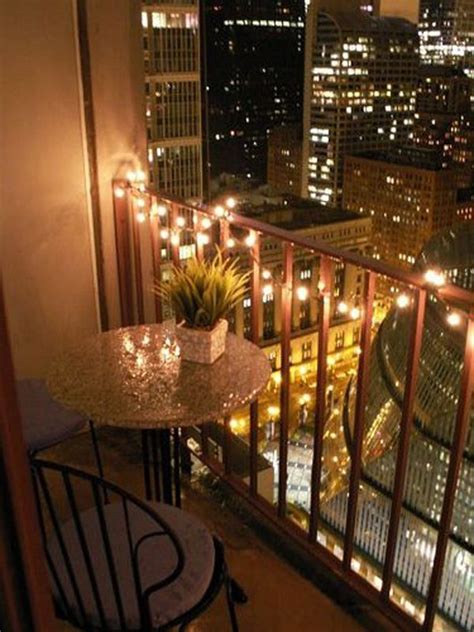 15 Small Balcony Lighting Ideas | Home Design And Interior | Balcony decor, Balcony lighting ...