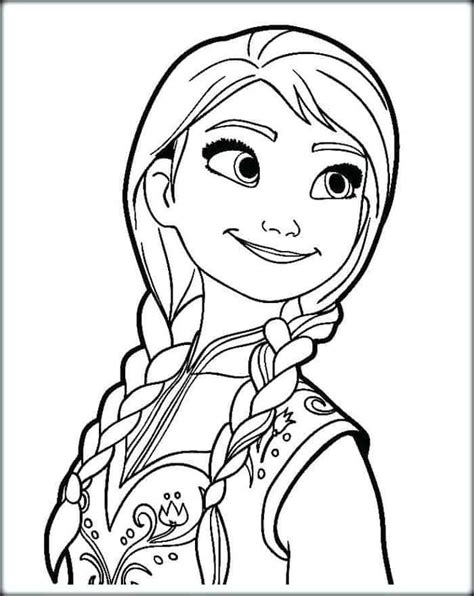 Elsa And Anna Frozen Colouring Pages | UploadStock