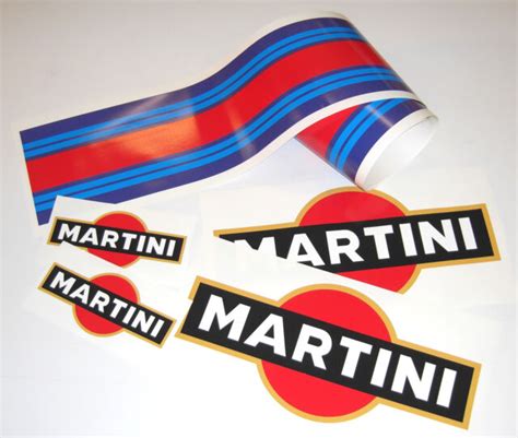 Martini Le Mans Style Full Car Laminated Sticker Set Decals Porsche TVR | eBay