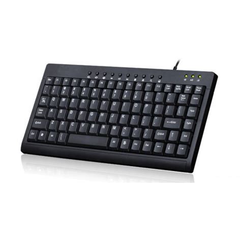 Mini Multimedia Keyboard For Desktop Computer 87 Keys Multimedia Wired Keyboard