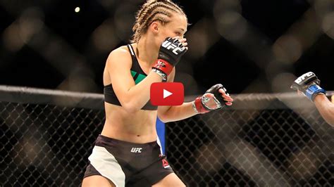 Rose Namajunas vs Paige VanZant full fight video preview for UFC Fight ...