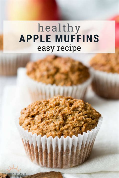 Healthy Apple Muffins - An Easy Breakfast Muffin | The Worktop