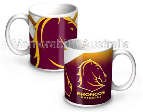 Brisbane Broncos NRL 11oz Ceramic Mug :: Brisbane Broncos :: NRL ...