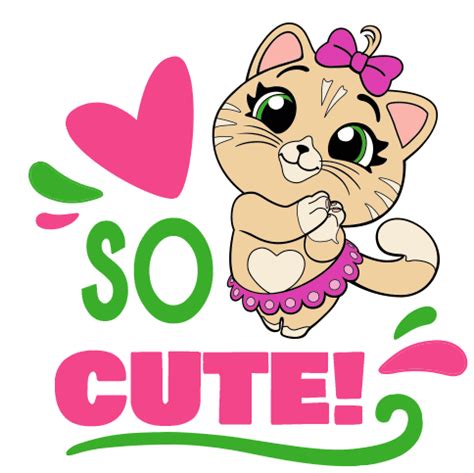 So Cute 44cats Sticker - So Cute 44Cats Aww - Discover & Share GIFs