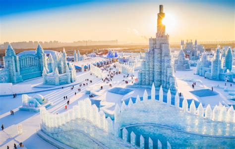 World's Largest Ice Sculpture Festival Opens in China with Chillingly-Cool Architecture | ArchDaily