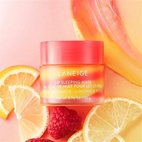 The Laneige Lip Sleeping Mask Now Comes in Pink Lemonade and Mango