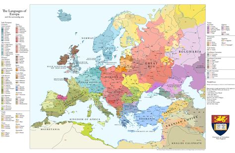 The Sixth Sun: Language Map of 18th Century Europe and the Surrounding ...