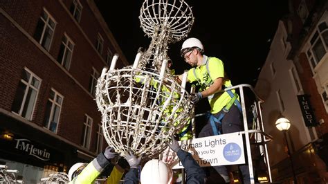 Dublin’s first batch of Christmas lights go up - weeks before festive ...