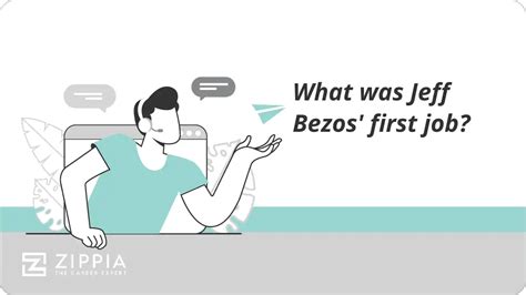 What was Jeff Bezos' first job? - Zippia