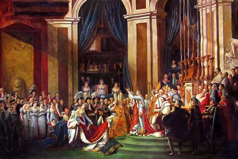 The Coronation of Napoleon Paint Jacques-Louis David 1807 | Painting ...