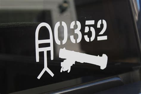 0352 USMC Anti-tank Missileman Vinyl Car Decal - Etsy