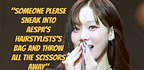 Aespa’s Winter Picks Her Favourite Hairstyle — But Fans Have Mixed Feelings About It - Koreaboo