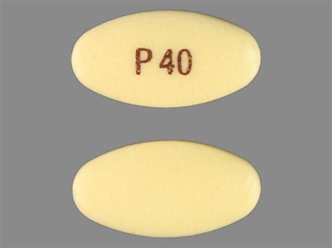 OVAL YELLOW p 40 Images - Pantoprazole Sodium - pantoprazole sodium - NDC 43353-338