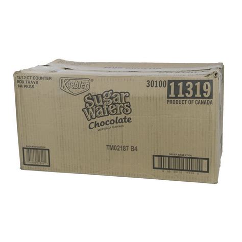 Keebler 3010011319 Sugar Wafers Chocolate 33Oz 144Ct - Walmart.com - Walmart.com