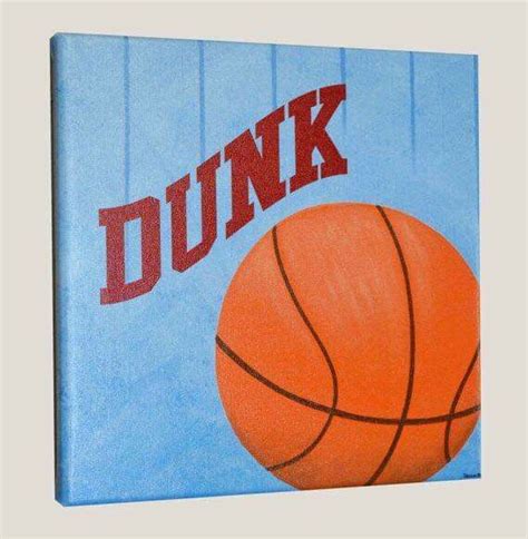 Pin by mary ellen blessing on paint party ideas | Basketball canvas art ...