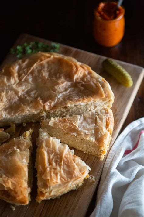 Vegan Gibanica Recipe (Serbian Cheese Pie) | Heartful Table