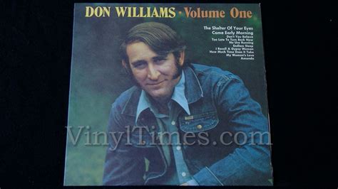 Don Williams – “Volume One” Vinyl LP | VinylTimes