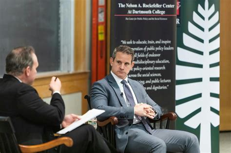 Former Congressman Adam Kinzinger speaks on campus - The Dartmouth