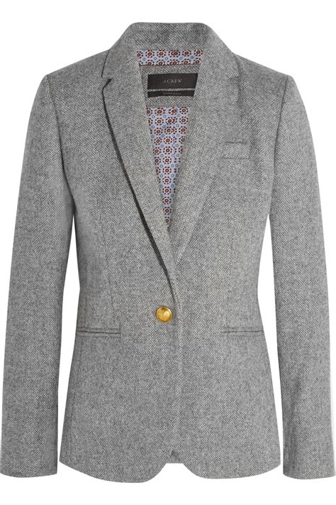 J.Crew Campbell Wool Blazer in Gray - Lyst