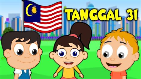 Lagu Kanak Kanak TV - Lagu Merdeka - TANGGAL 31 - Malaysia National Day Song | Lagu Kanak Kanak