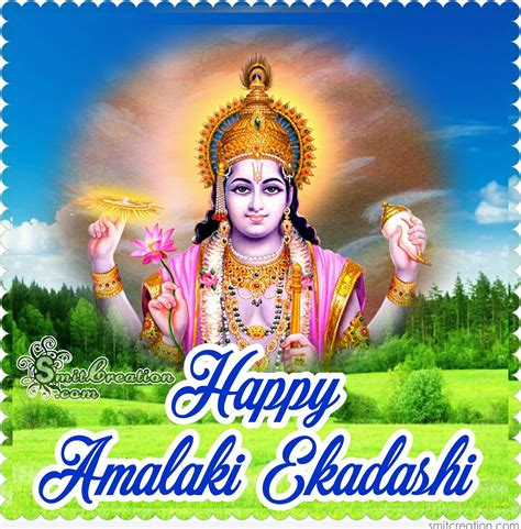 Happy Amalaki Ekadashi - SmitCreation.com