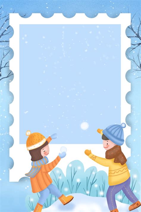 Winter January Hello There Blue Background Wallpaper Image For Free ...